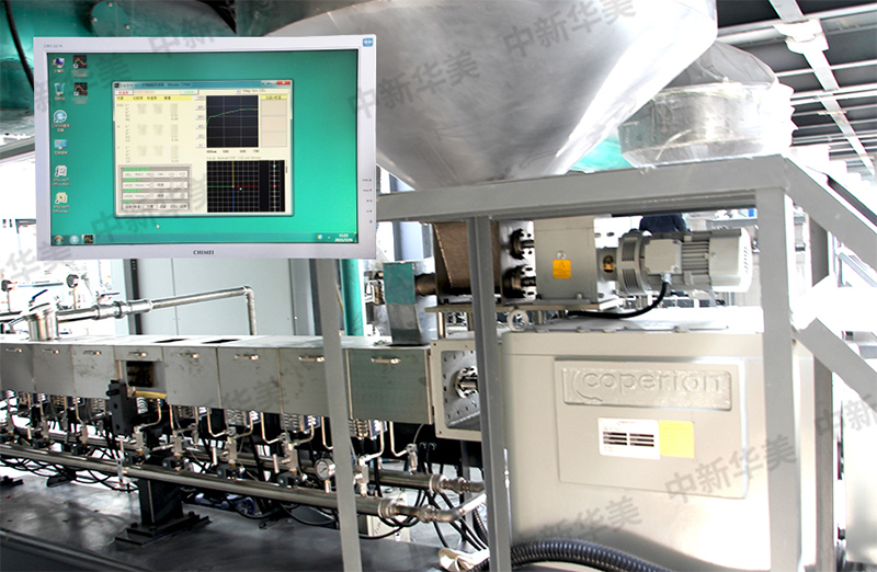 奇美專有配色系統--青島中新華美生產車間